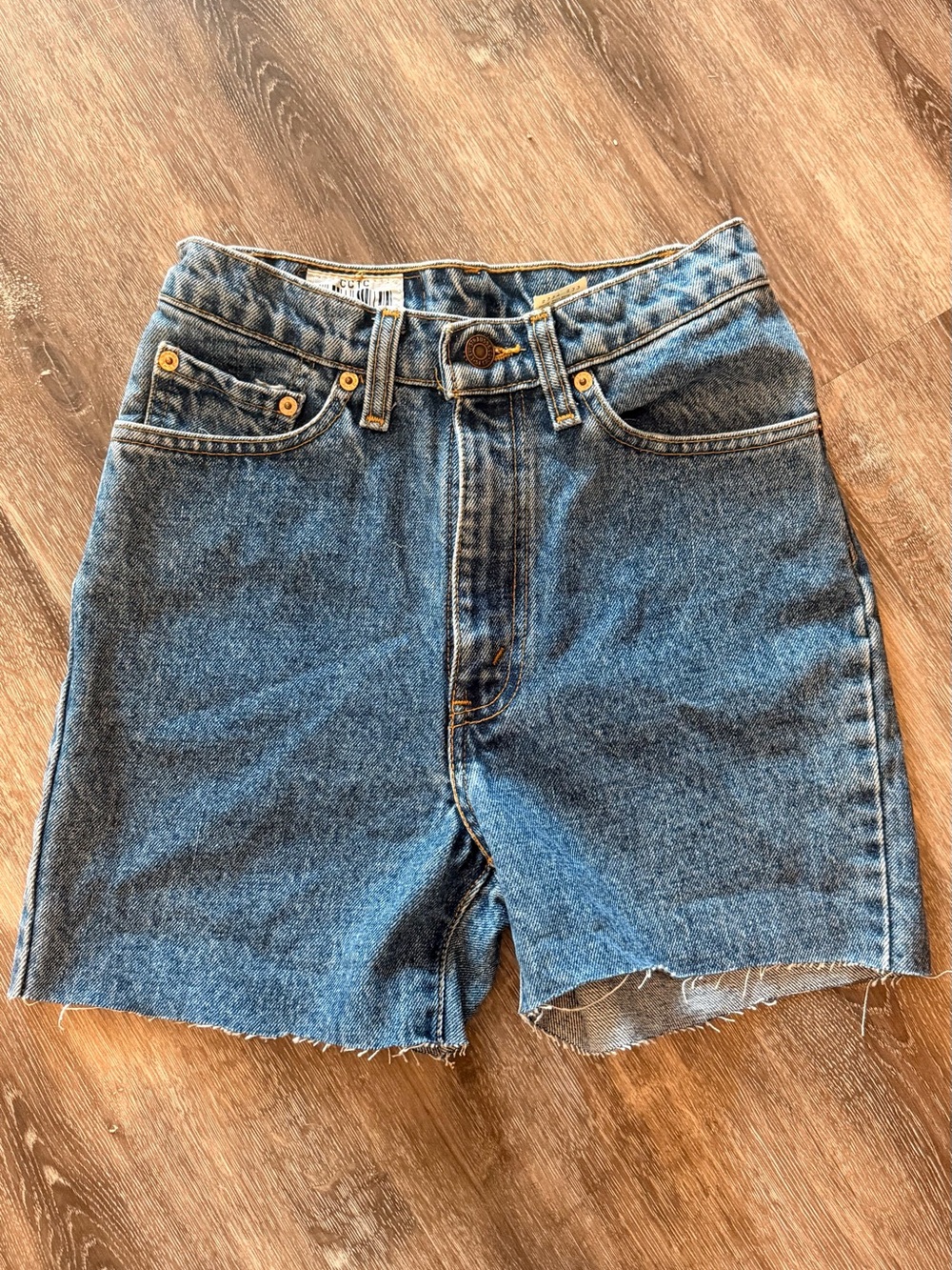 Levi's Blue Denim Jean Shorts vintage - Picture 1 of 6
